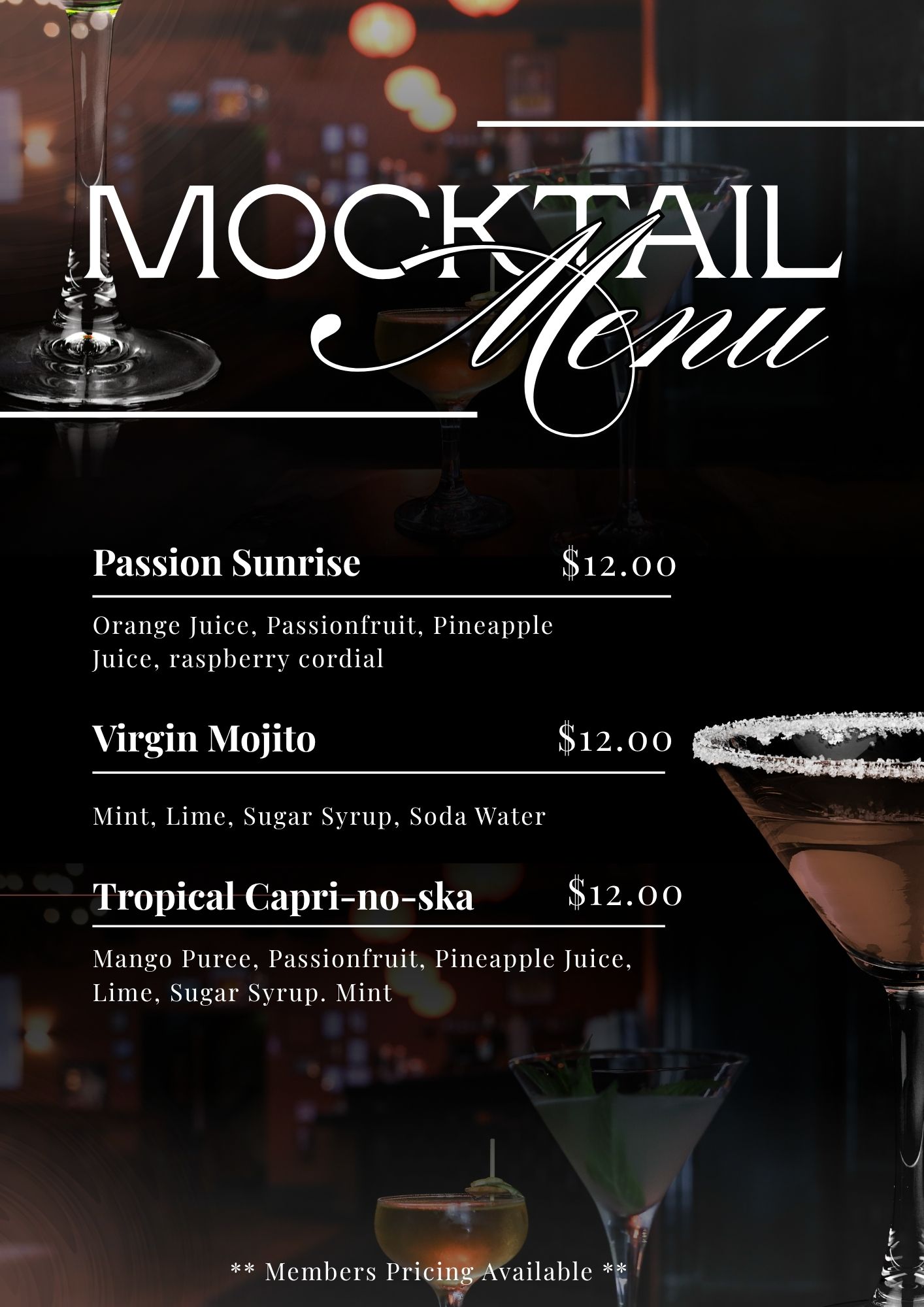 Cocktail Mocktail Menu  (1)